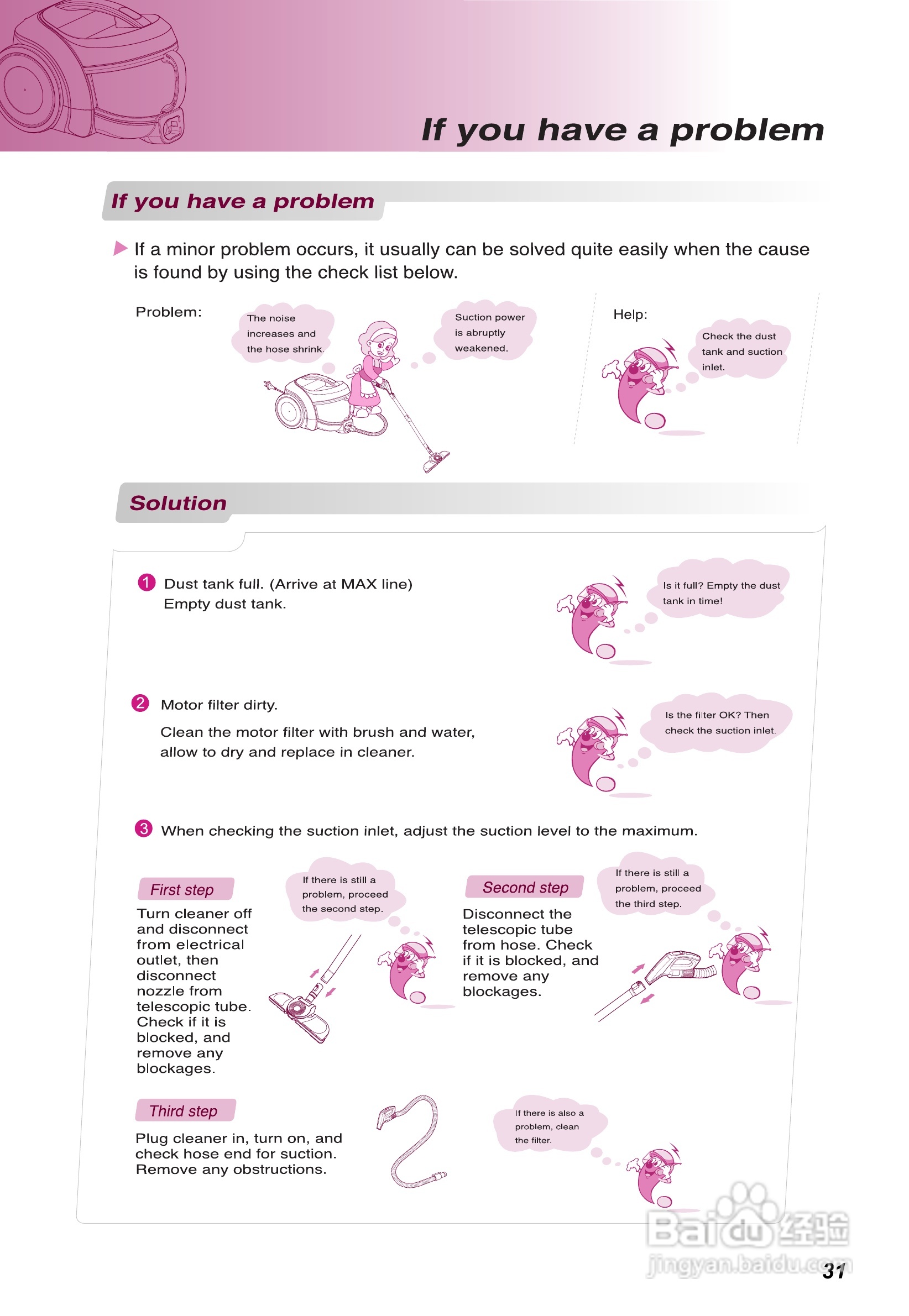 LG V-CE661HAY吸尘器说明书:[4]