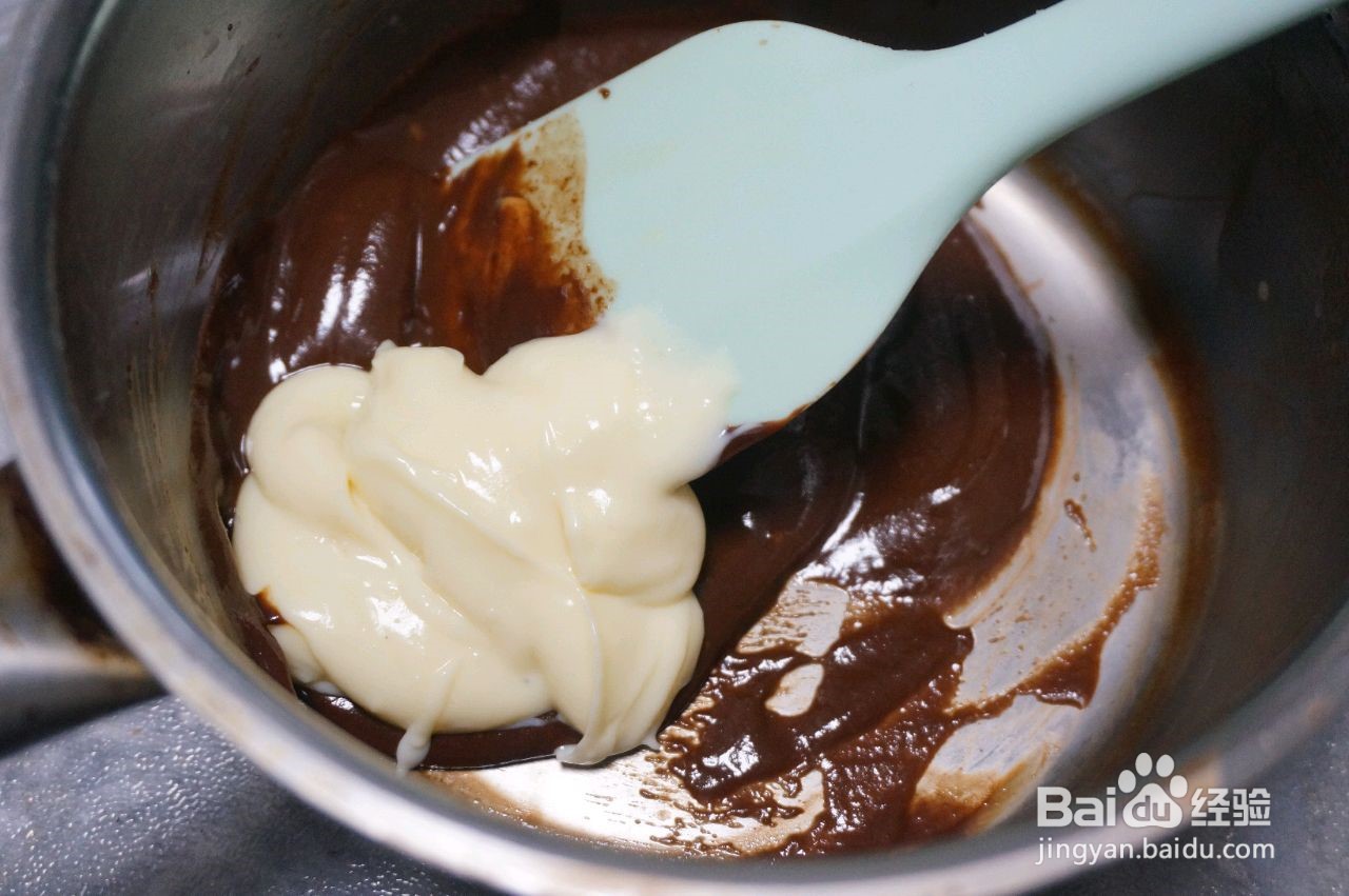 巧克力花生酥皮泡芙