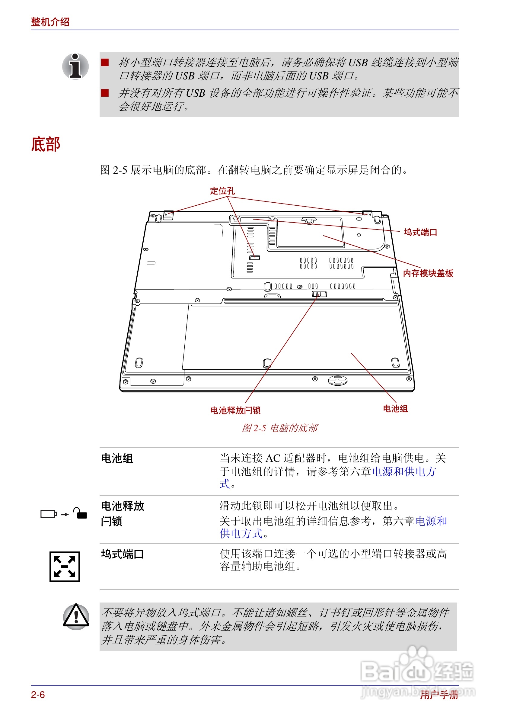东芝Portege R200笔记本电脑使用说明书:[5]
