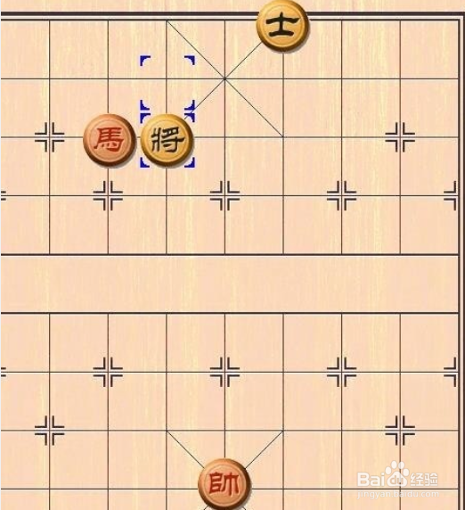 象棋残局的练习：[5]单马擒单士