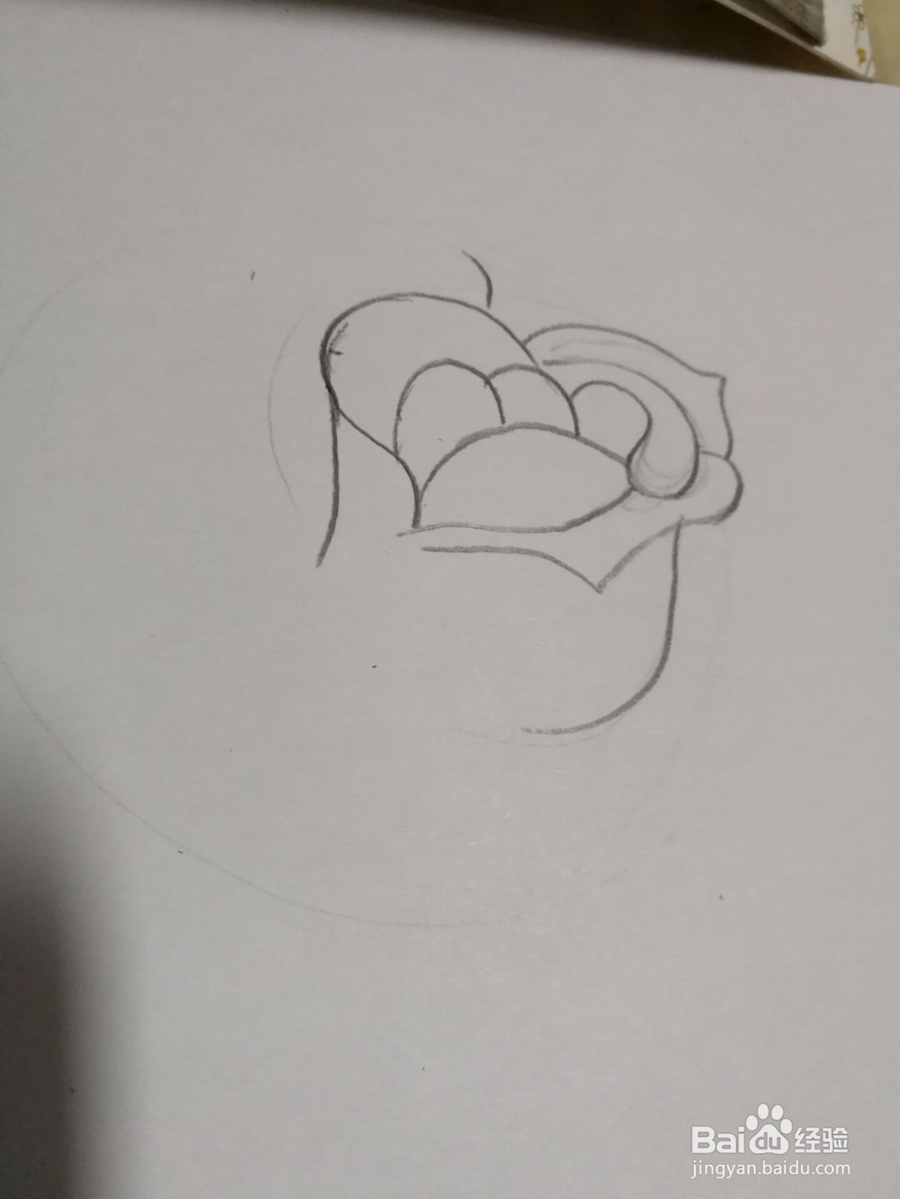 简笔画----玫瑰的画法