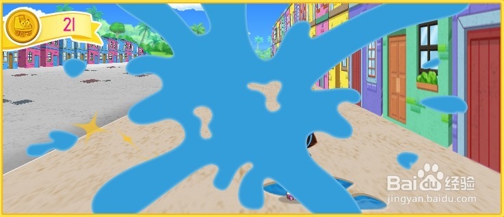 朵拉溜滑冰小游戏