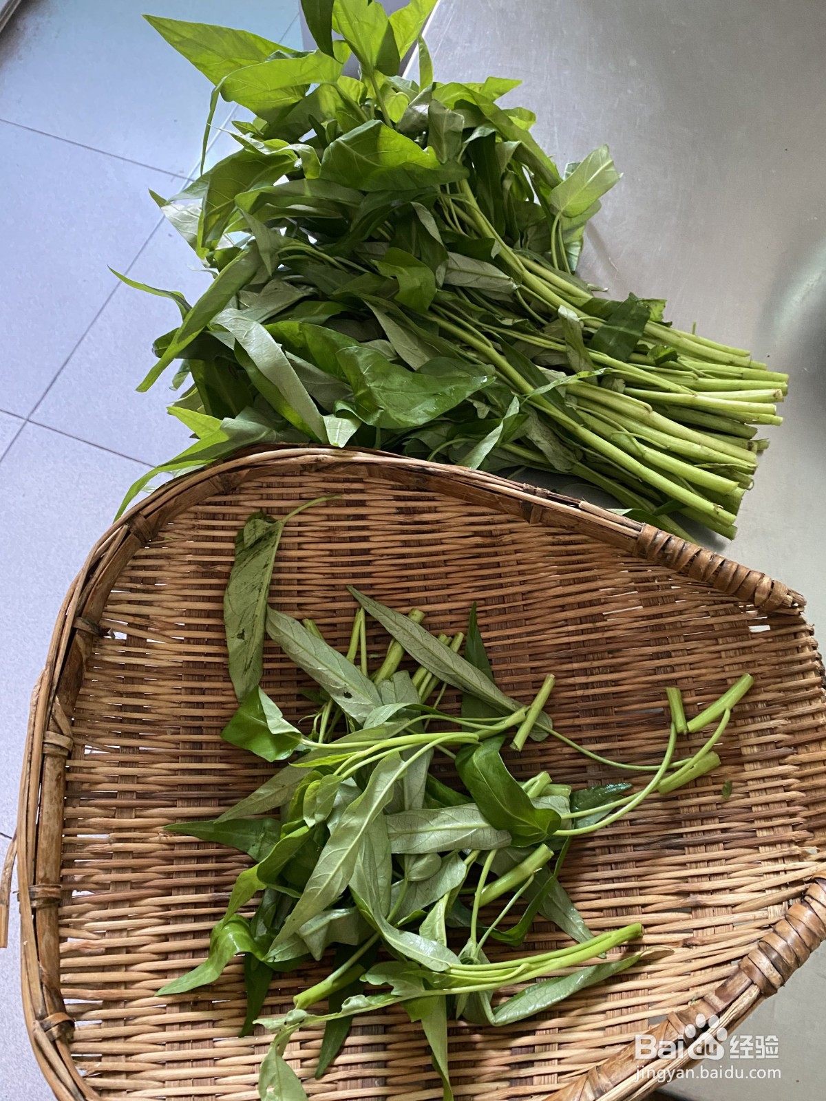 凉拌空心菜的做法