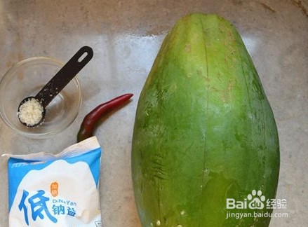 绝味凉拌青木瓜