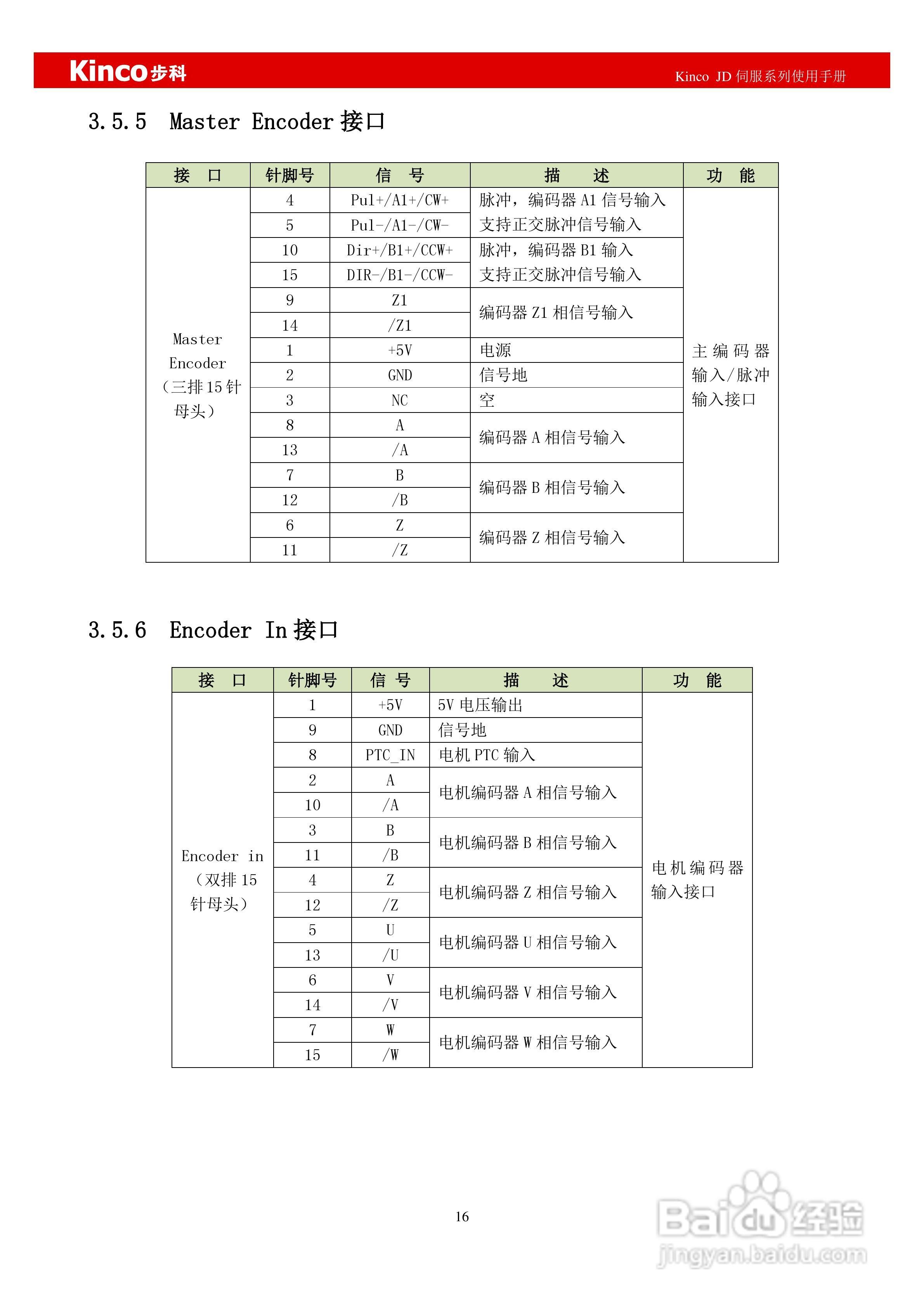 步科JD660交流伺服系统使用手册:[2]