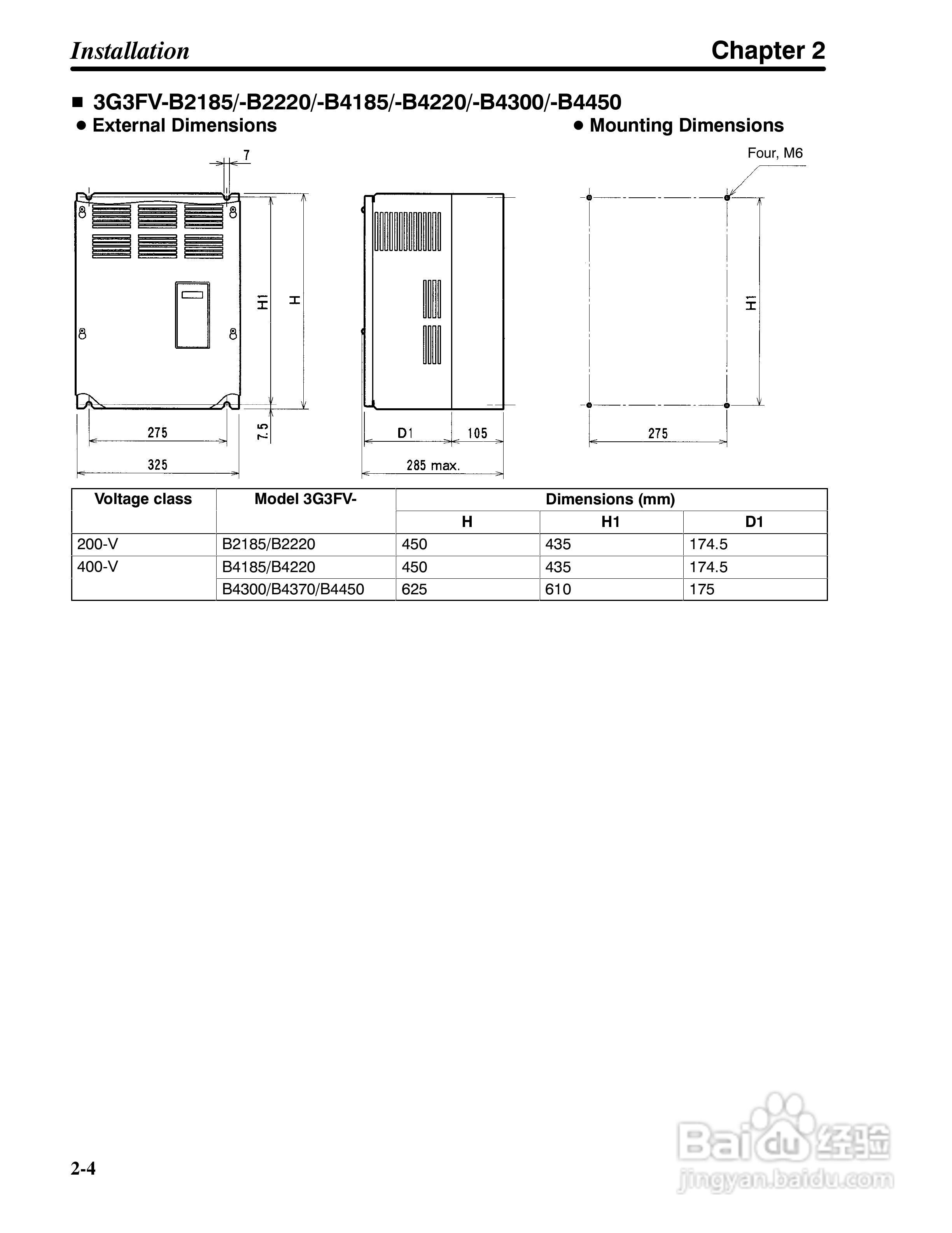 欧姆龙(OMRON)3G3FV-A430K-E变频器说明书:[2]