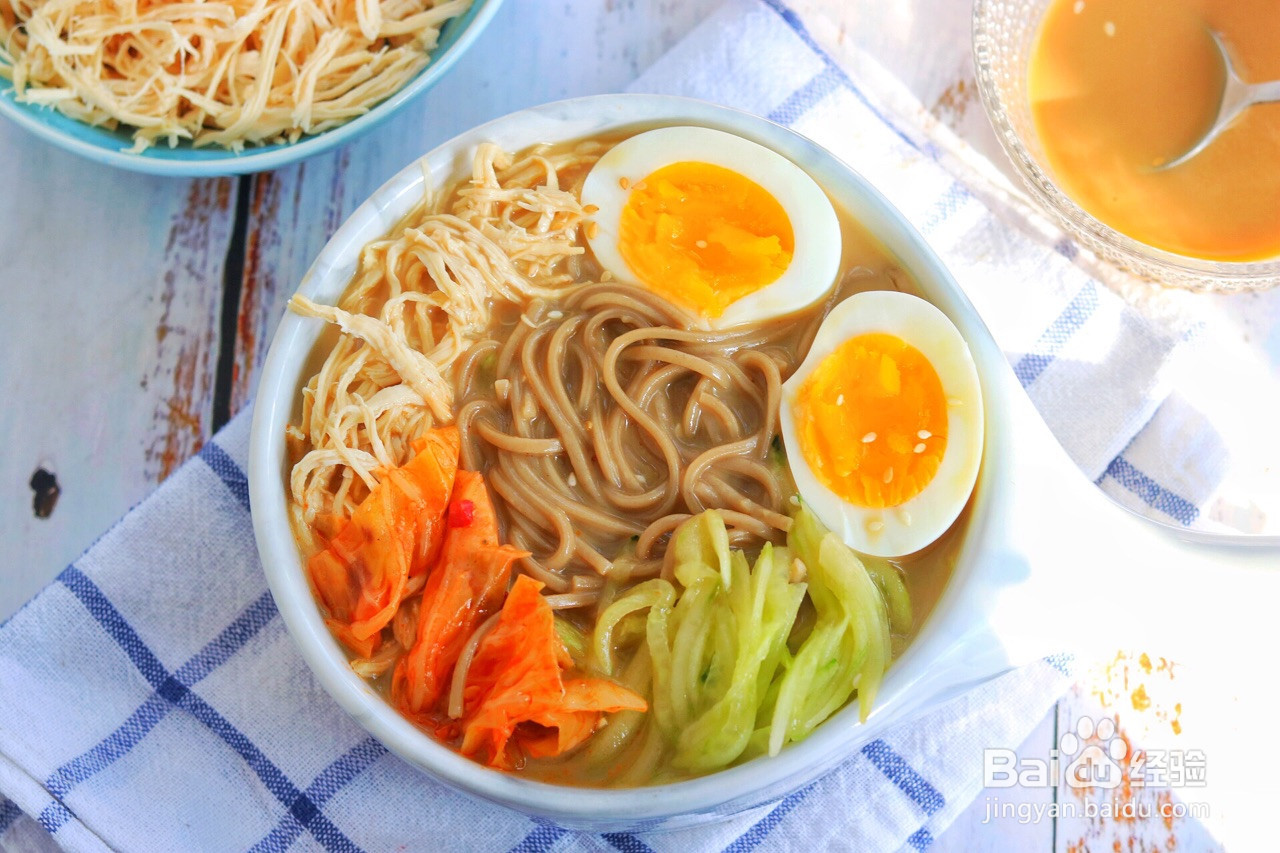 日式豆乳冷面的做法