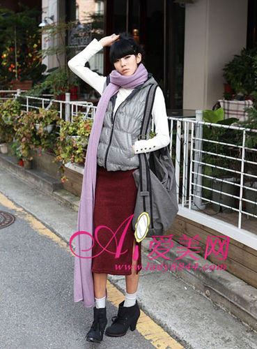 怎样让加厚棉马甲穿出帅气显瘦感