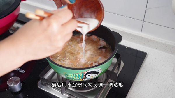 加拿大北极虾面线糊