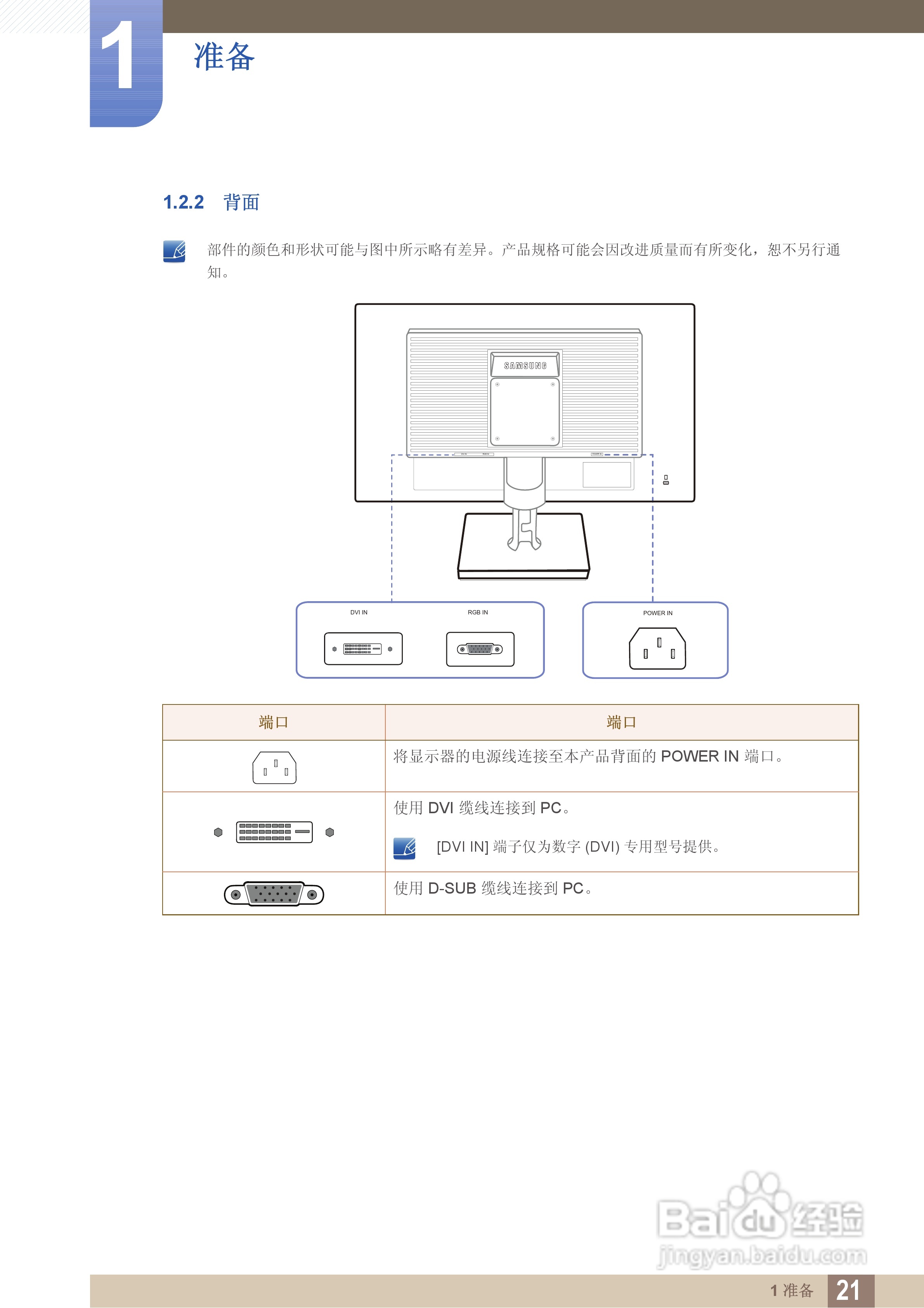三星S24C200BL液晶显示器使用说明书:[3]
