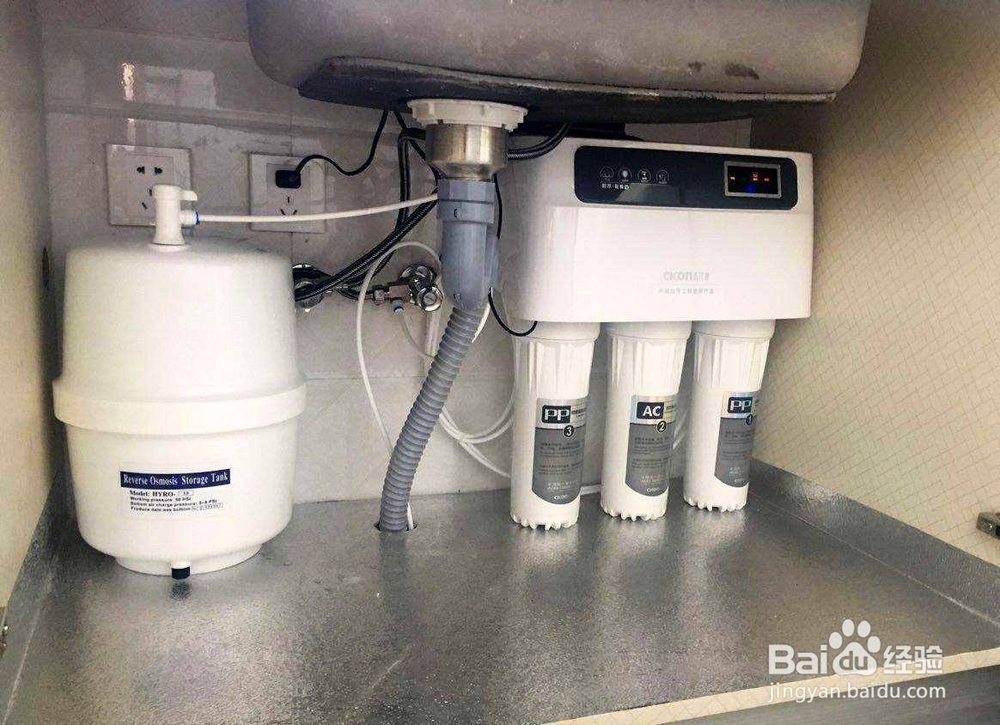 海尔净水机HRO400-5A如何换芯