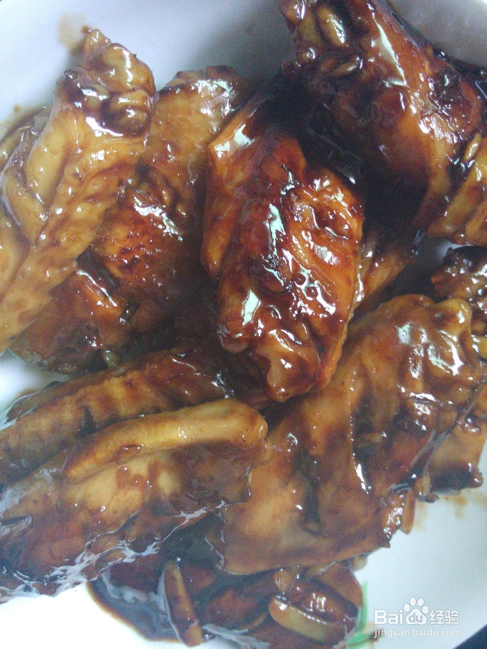 轻松5步，厨房杀手都能做好的可乐鸡翅。