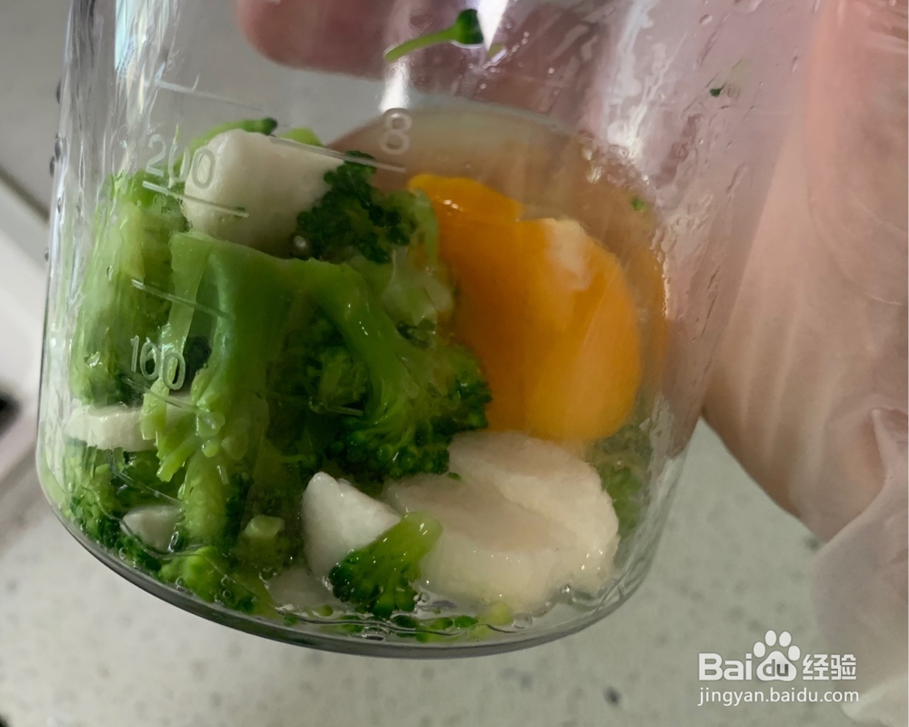 应该这样做西兰花山药糕