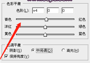 PS调出美女头像图片经典的朦胧紫色调