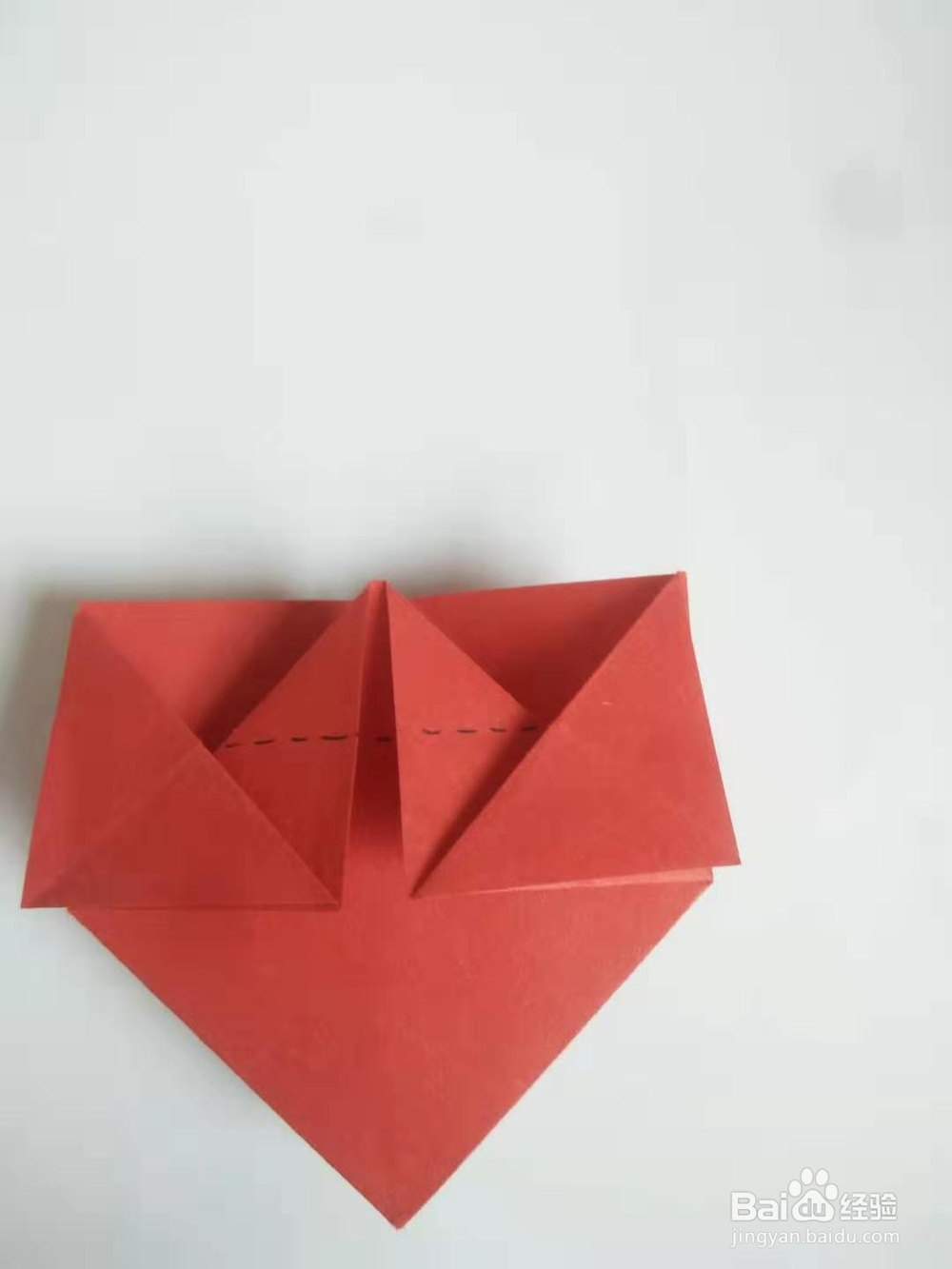 立体心形折纸教程