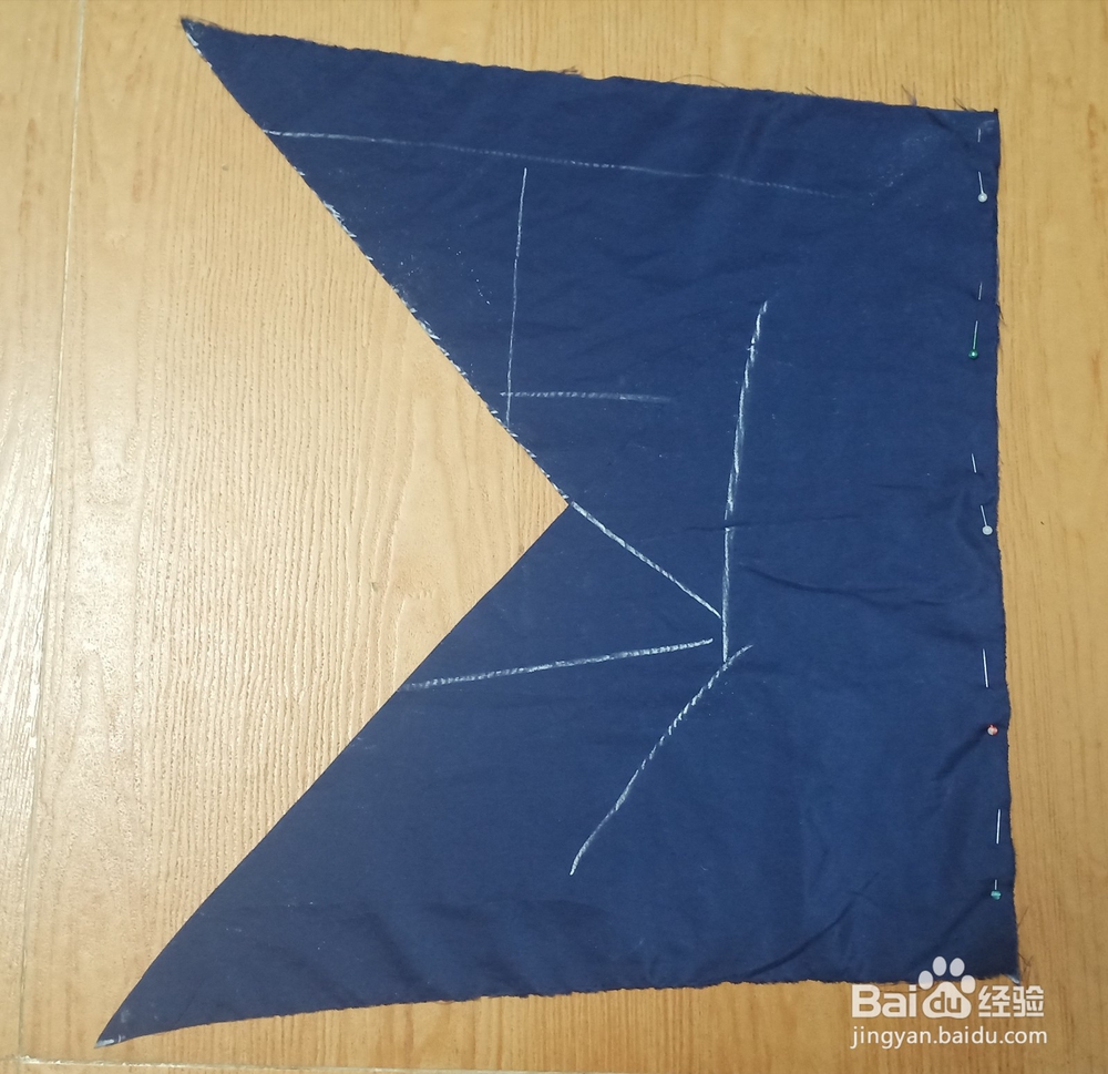 程太太做手工之——如何简单快速裁出45度斜布条