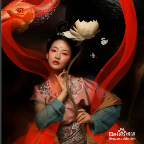 #好久不见# PS如何制作丝绸画笔