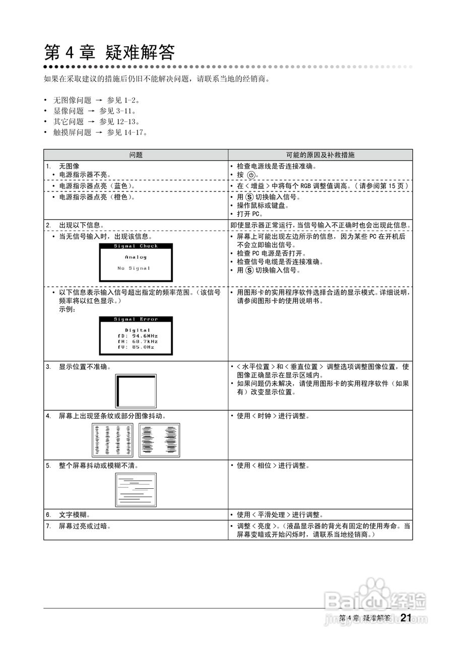 EIZO T1501接触屏彩色液晶显示器用户手册:[3]
