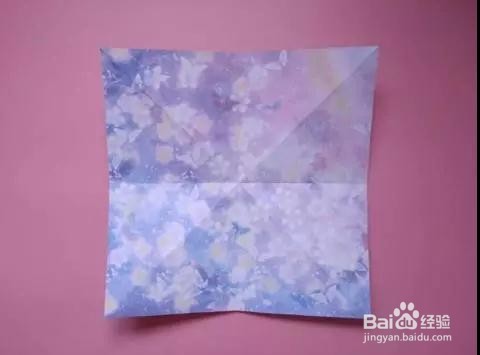 可以收缩的迷你雨伞的折纸