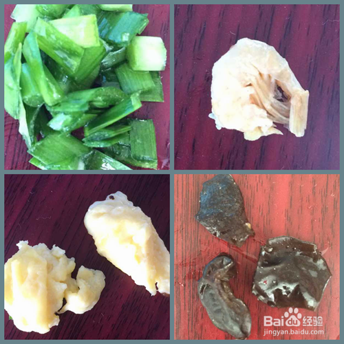 愚人面食之“韭菜菜托”