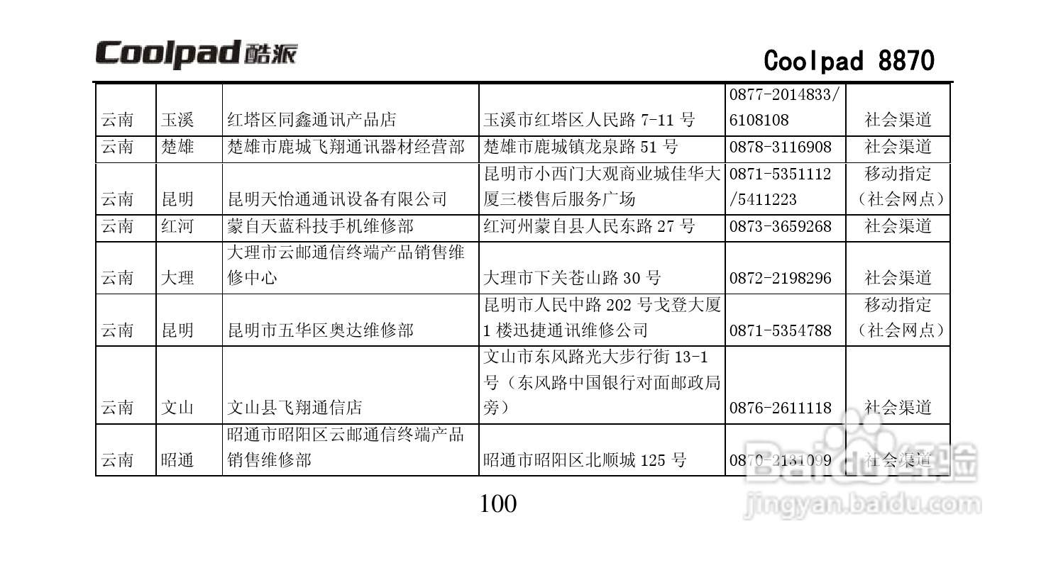 酷派Coolpad 8870手机说明书:[12]