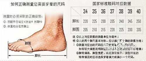 怎样正确测量脚围和脚长 百度经验
