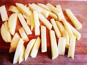 烤箱版健康薯条