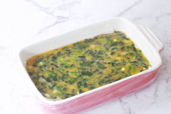 蘸汁菠菜鸡蛋糕