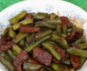 简单易学的家常菜：猪肉炖豆角