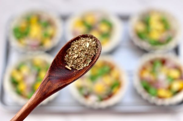 虾仁时蔬迷你披萨