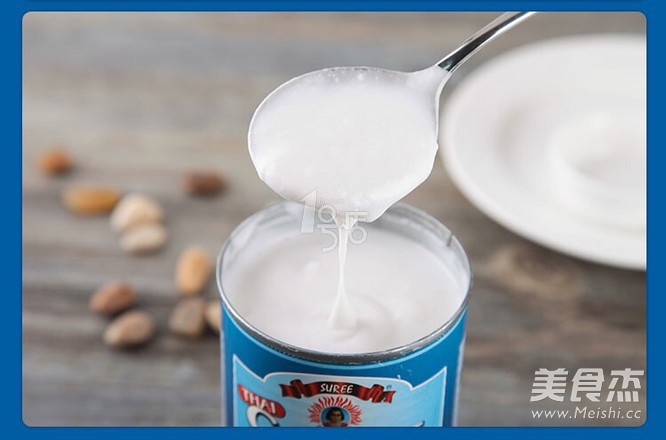 豆麦片椰奶饮