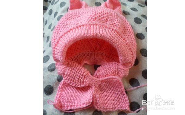兔子帽子的编织方法