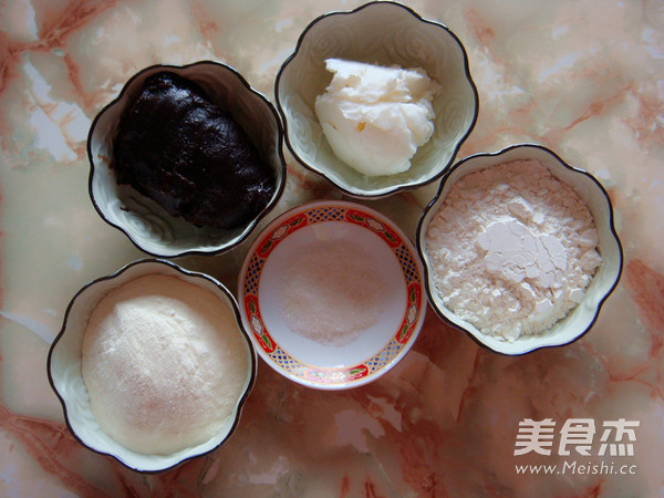 创意中式酥皮点心红梅报春