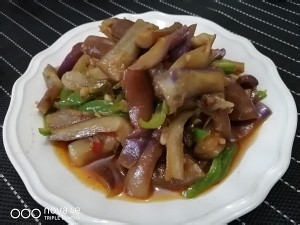 食补养生鱼香茄子的做法