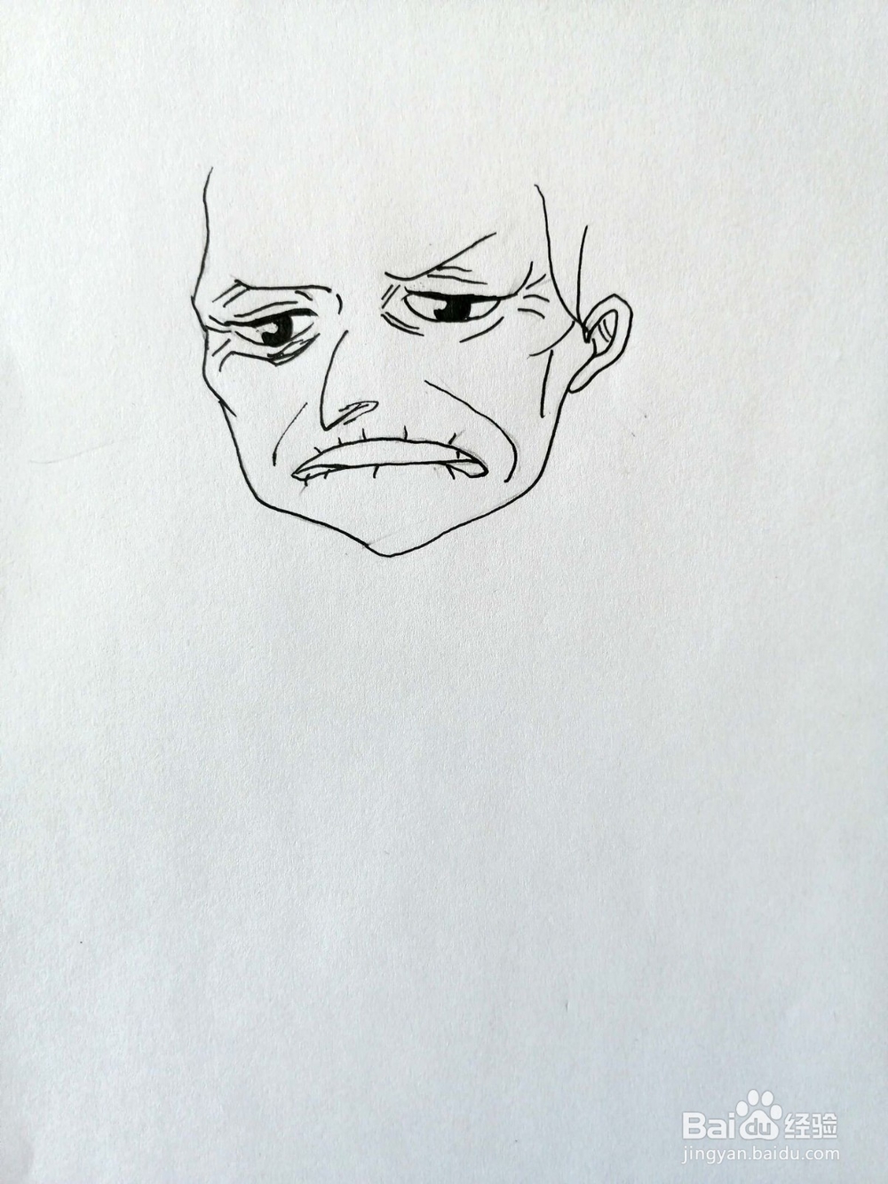 《航海王》系列之鹤简笔画