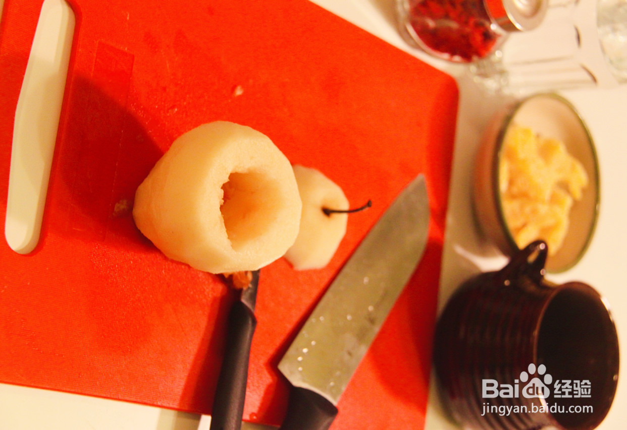 冰糖炖梨的做法