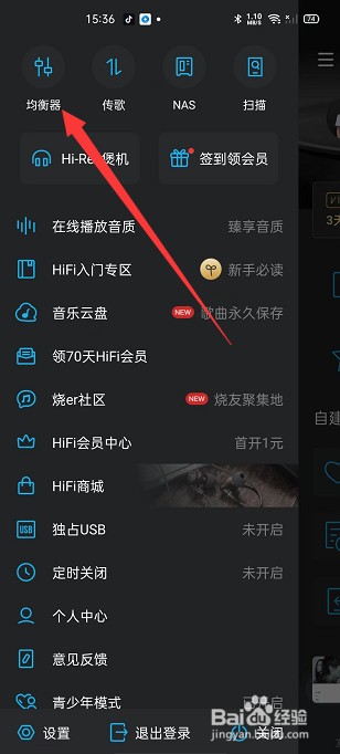 VIPER HIFI均衡器音效怎么开启
