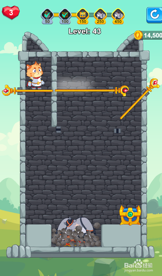 Hero Mission 2的Level 43怎样过关
