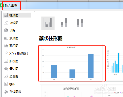 Excel如何快速生成图表