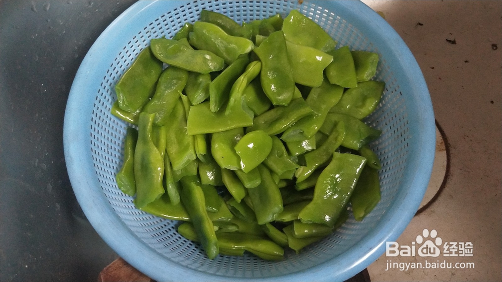 美味扁梅豆的做法
