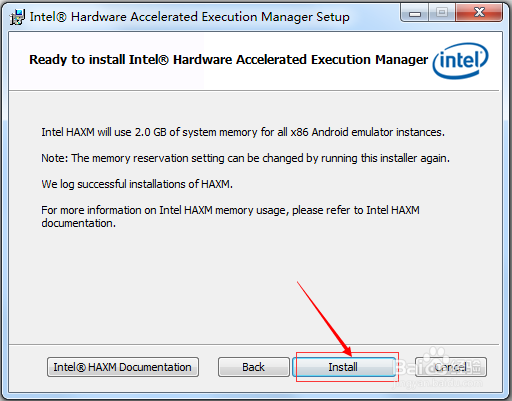 Android Studio错误HAX kernel module没有安装