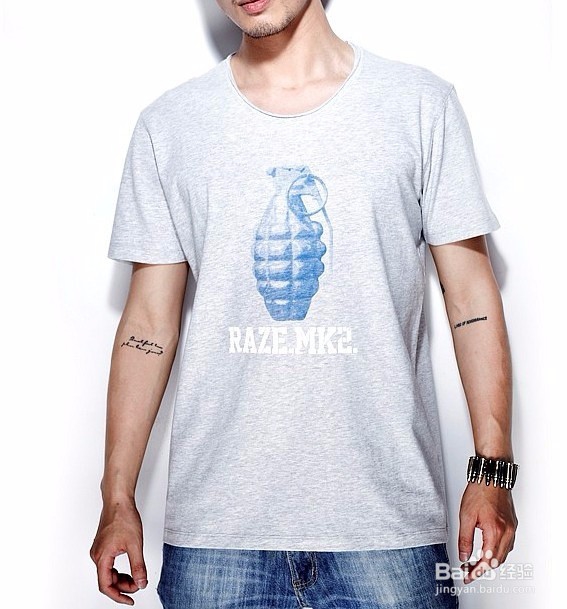 体型不同的人该如何选择T恤?