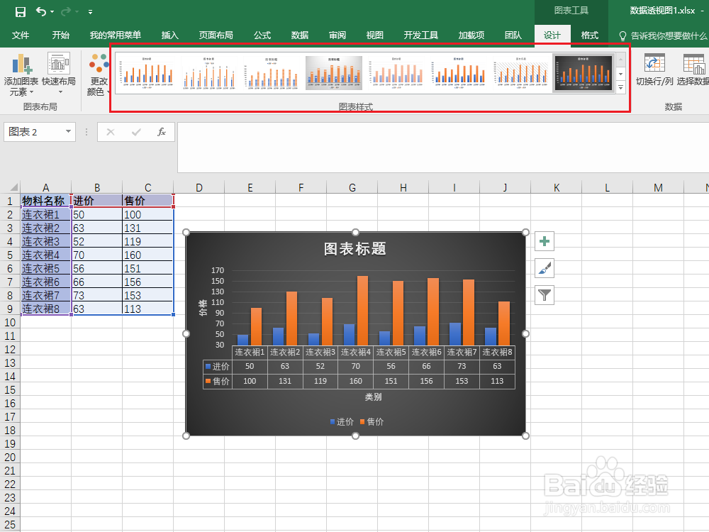 excel怎么生成图表