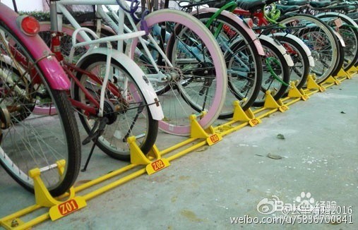 非机动车乱停放和易被偷解决新工具