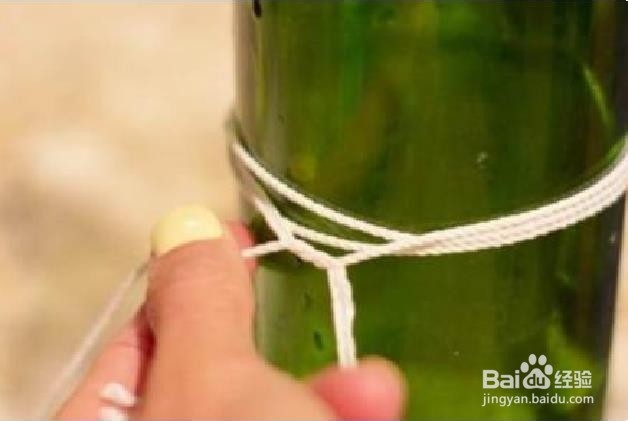 没有工具怎样切割酒瓶