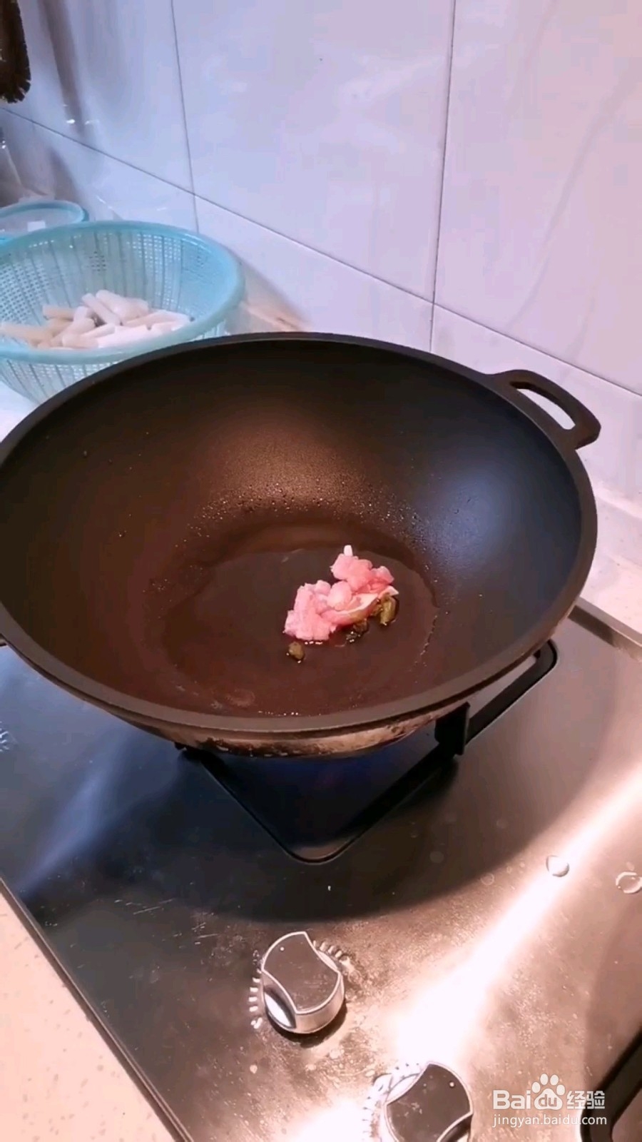 雪菜肉丝炒年糕，好吃