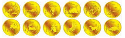 怎样鉴别齐白石国画十二生肖金币的真假？