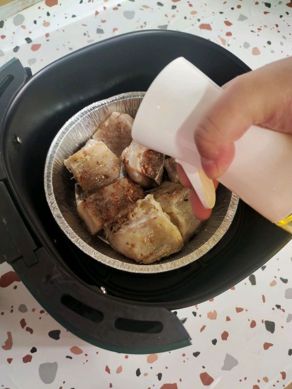 空气炸锅烤腊鱼