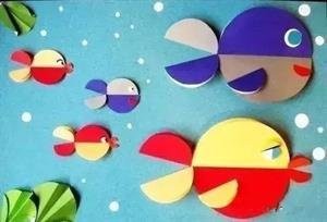 幼儿最简单粘贴画？