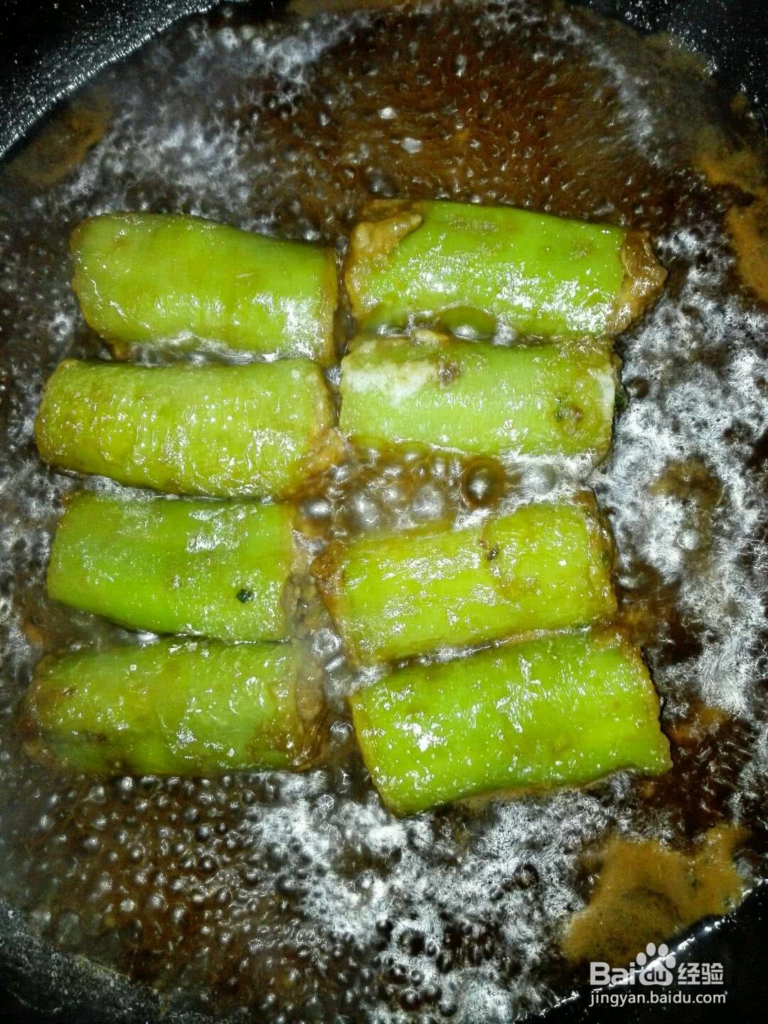 肉末酿尖椒——闽菜